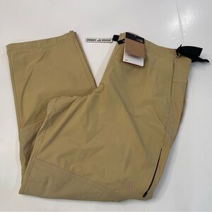 The North Face Hiking Pants Womens Size 16 Regular Khaki Stone